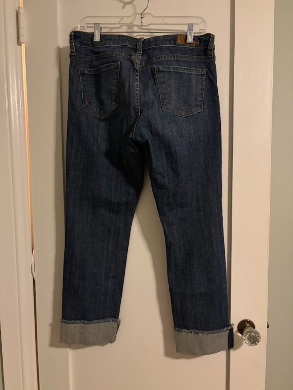 Kut From the Kloth Women’s Rolled Cuff Boyfriend Jeans Size 8 / KP688MA1R - Picture 4 of 5
